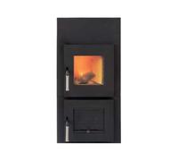 Poêle en faïence Leda Rubin K16 6/7 kW