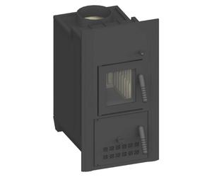 Poêle en faïence Olsberg Creation 6 | 6 kW Heizeinsatz (FP 360 x 670), Abgasstutzen Ø 160 mm