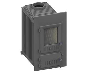 Poêle en faïence Schmid SD 11 E 11 kW gauche