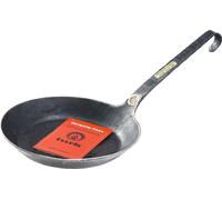 Poêle en fer forgé TURK avec manche à crochet plat