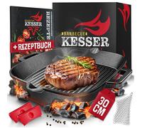 Poêle en fonte antiadhésive - KESSER - 30 cm - Tous feux dont induction - Four traditionnel