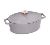 Poêle en fonte - BERLINGERHAUS - BH-6541 - 30 cm - Couleur taupe - Surface résistante aux rayures