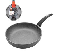 POÊLE en fonte d'aluminium Ø 27 cm antiadhésive Poêle à frire à induction Gris