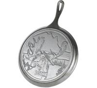 Poêle en fonte - LODGE - Wildlife Series - 26,67 cm - Scène d'élan - Noir