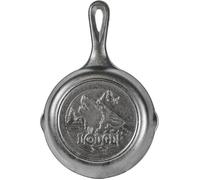 Lodge L3SKWLWF Wildlife Series Poêle en fonte avec motif loup Noir 16,5 cm