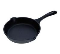 Poêle en Fonte Naturelle Induction 16,5cm, Convient pour le Feu, Barbecue, Four, Victoria, 35969, , Noir Noir G