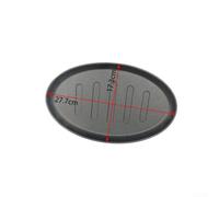 Poêle en Fonte Ovale 27cm Pré-Assaisonnée pour Steak(B)