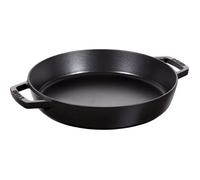 Poêle en Fonte - STAUB - 40511-073-0 - 34 cm - Noir Mat - Haute Capacité