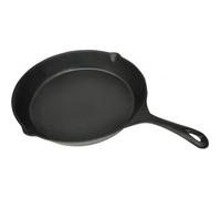 vidaXL Poêle en fonte XL ronde et lisse Big BBQ