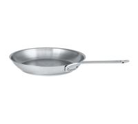 Cristel Poêle 1826 inox brossé poignée fixe polie 30 cm