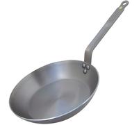 Poêle en tôle d'acier - DE BUYER - Mineral B Element - Ø 32 cm - Tous feux dont induction - Coupe lyonnaise