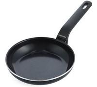 GreenPan Essence Poêle à Frire 20 cm, Revêtement Antiadhésif en Céramique, Compatible Induction, Résiste au Four jusqu'à 160 °C, Compatible Lave-Vaisselle, Noir
