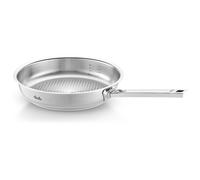 Fissler Original-Profi Collection/Edelstahl-Pfanne (Ø 28 cm) Stielpfanne mit Innen-Skala, novogrill Bratfläche - Induktion