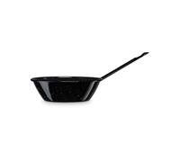 Poêle Friteuse Induction 20 cm Acier Émaillé, Poêle Profonde 1,4L Feu, Gaz, Four, Briebe, Levante, , Noir Noir G