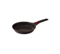 Baumalu Poêle à frire Granit Pro Céramique 20 cm – Fonte aluminium, induction, manche amovible, noir