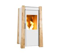 Poele Granules Keops Blanc