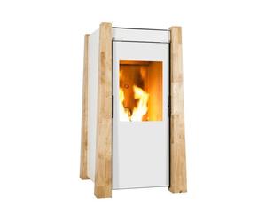 Poele Granules Keops Blanc