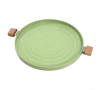 Poêle Gril Antiadhésive 28cm pour Extérieur | Alliage d'aluminium , résistance déformation, chaleur élevée, pour poids plume 530g