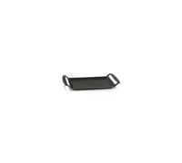 Kela 11564 grill plat viande et légumes, fonte d'aluminium compatible induction, 30 x 24 cm, 'Kerros', Argent