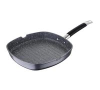 Poêle grill de 28 x 28 x 4,5 cm en aluminium forgé couleur grise MasterPRO