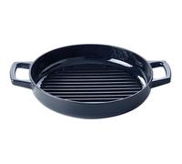 Poêle grill fonte - BEKA - 15148284 - Ø28 cm - Noir - Stries profondes pour cuisson saine