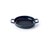 Poêle grill en fonte émaillée 28 cm Nori 3 L noir Beka