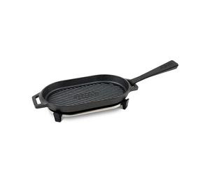 Poêle grill ovale en fonte Ooni