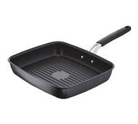 Poêle grill Tempra antiadhésif 23x27 cm - Lagostina - Noir - Aluminium noir G