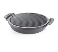 Poêle Grill - Tescoma - 601266 - Sans Fumée - Antiadhésif - Compatible Lave-Vaisselle