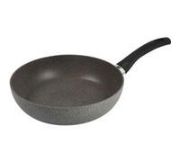 Poêle Haute FERRARA Granitium, 28 cm, Aluminium, Noir Gris Gris G