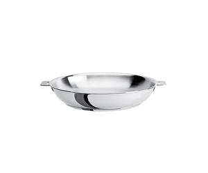 Poêle haute tout inox Mutine sans manche 24 cm Cristel