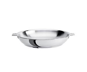 Poêle haute tout inox Mutine sans manche 28 cm Cristel
