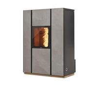 Poêle hybride bois/granulés Nobis Mod. Unique 10 certifié 5 étoiles