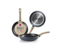 Poêle - IBILI - Bux - 16 cm - Aluminium - Manche en bois - Antiadhésif