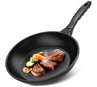 Poele Induction 20CM,FERLORD Poele Anti Adhesive avec PPG Eclipse HB Anti-Adhérente Revêtement, Poêle Induction Poignée Ergonomique en Bakélite, Compatible avec Toutes Sources de Chaleur