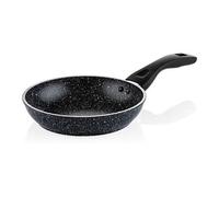 poêle induction - 26cm poele anti adhésive en pierre - pour toux feux - marbre noir