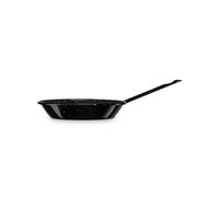 Briebe Levante Poêle à frire à induction 30cm Acier émaillé, Poêle 4,6L, Feu, Gaz, Four Noir