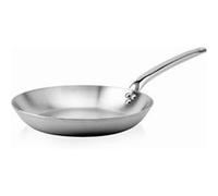 De Buyer - Poêle Alchimy 28 cm - Inox 18/10 3 couches - Tous feux + four - Fabriquée en France