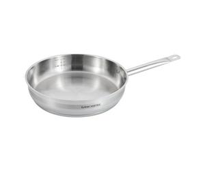 Poêle inox 32x6,5cm induction