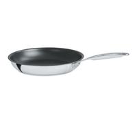 Poêle inox anti-adhésive Cristel Castel'Pro poignée fixe - Diamètre: 32 cm