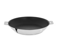 Poêle inox antiadhérente Strate sans manche 24 cm Cristel