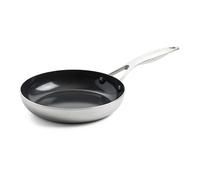 GreenPan – Poêle à frire Geneva 20 cm inox, revêtement céramique – Argent