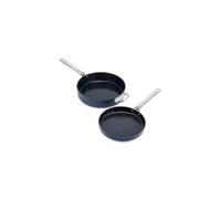 Set de 2 poeles 24 et 28cm + 1 separateur protege-ustensiles