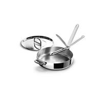 Joseph Joseph Sauteuse Space Steel Inox avec couvercle 28 cm