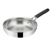 Lagostina Poêle Esperta Triply 28 cm acier inoxydable compatible induction