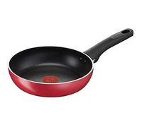 Poêle Lagostina Cuisine Méditerranée Ø 20cm Induction Rouge - Indicateur De Cuisson Thermo-Signal