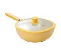 Poêle légère avec couvercle 1,9 l | Poêle antiadhésive en | Ustensile de cuisine multifonctionnel compatible avec IH | Asa│ Sauter, cuisiner, cuire au four | Outil de cuisine pour maison