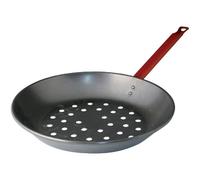 Garcima La Ideal_10728 Poêle à Frire, Argent/Rouge