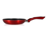 Poêle - MENASTYL - 20 cm - Aluminium - Cerise - Compatible induction