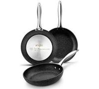 Monix Poêle M741226 Quantanium 26 cm – Revêtement pierre antiadhésif, induction, sans PFOA, Noir